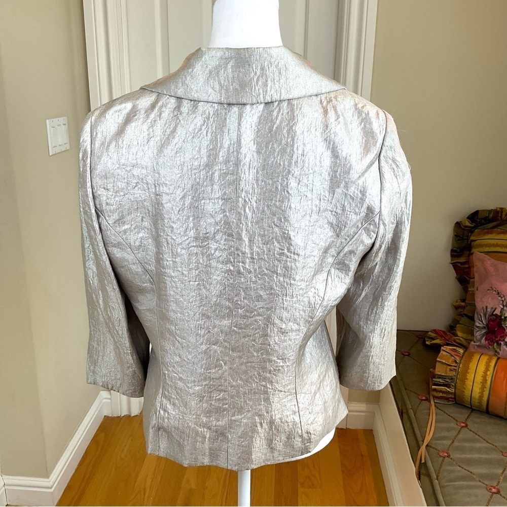 Jessica Howard Blazer Shimmery Champagne Vintage (12) - Picture 4 of 8